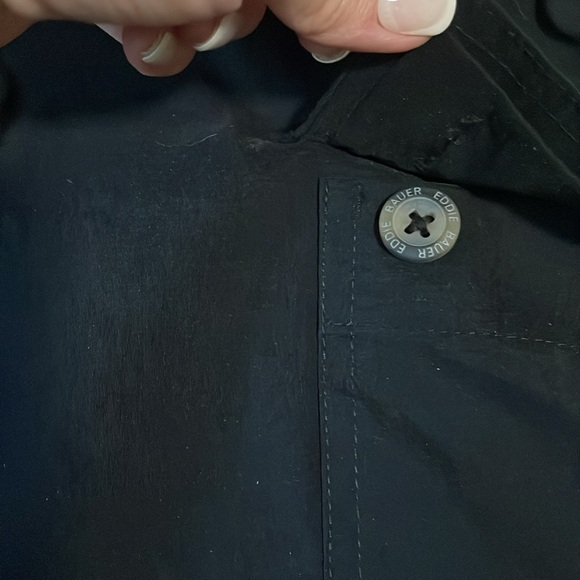 Eddie Bauer Outdoor Men’s SZ 38 Black Shorts - Picture 5 of 13